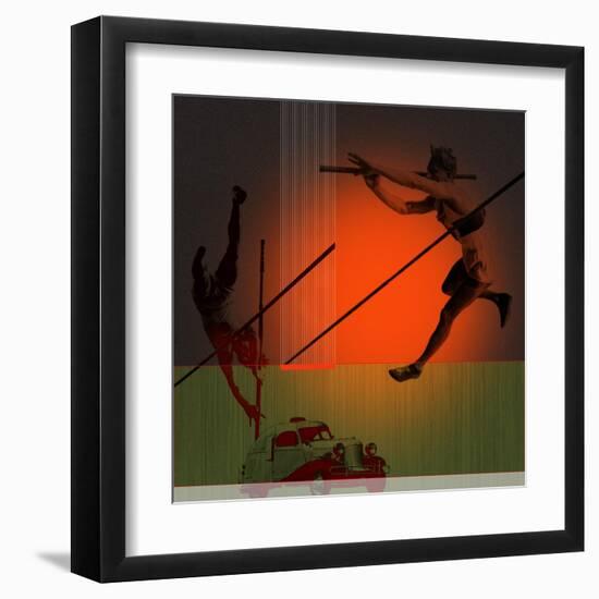 Awkward-NaxArt-Framed Art Print