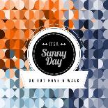 Geometric Pattern Sunny Day-awseiwei-Art Print