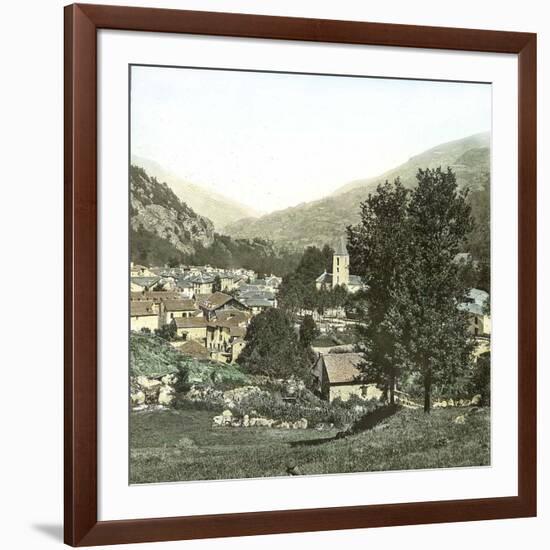 Ax-Les-Thermes (Ariege, France), Panoramic View, Facing North-Leon, Levy et Fils-Framed Photographic Print