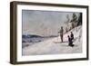 Axel Hjalmar Ender, Skier-Carl-Edvard Diriks-Framed Giclee Print