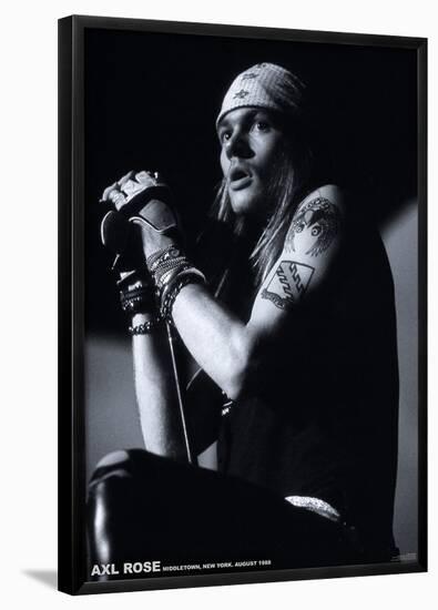 Axl Rose | Guns 'N' Roses-null-Framed Poster