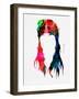 Axl Rose Watercolor-Lana Feldman-Framed Art Print