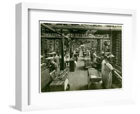 Axminster Weaving, Carpet Factory, 1923-English Photographer-Framed Photographic Print