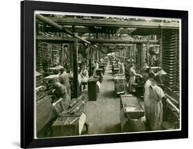 Axminster Weaving, Carpet Factory, 1923-English Photographer-Framed Photographic Print