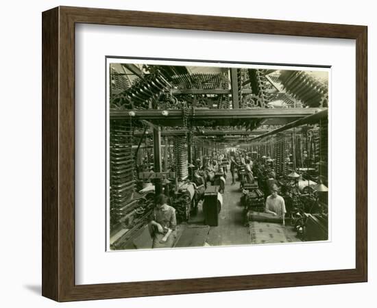 Axminster Weaving, Carpet Factory, 1923-English Photographer-Framed Photographic Print