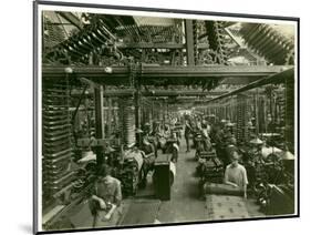 Axminster Weaving, Carpet Factory, 1923-English Photographer-Mounted Photographic Print