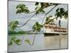 Ayapua Riverboat Making Way Up Amazon River at End of Earthwatch Expedition to Lago Preto, Peru-Paul Harris-Mounted Photographic Print