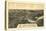 Ayer, Massachusetts - Panoramic Map-Lantern Press-Stretched Canvas