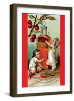 Ayer's Cherry Pectoral-null-Framed Art Print