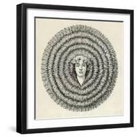 Ayer's Hair Vigor Advertisement-null-Framed Giclee Print