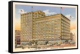 Ayers Building, Indianapolis-null-Framed Stretched Canvas