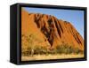 Ayers Rock in the Australian Outback-Paul Souders-Framed Stretched Canvas