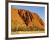 Ayers Rock in the Australian Outback-Paul Souders-Framed Photographic Print