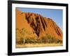 Ayers Rock in the Australian Outback-Paul Souders-Framed Photographic Print