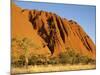 Ayers Rock in the Australian Outback-Paul Souders-Mounted Photographic Print