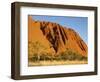 Ayers Rock in the Australian Outback-Paul Souders-Framed Photographic Print