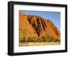 Ayers Rock in the Australian Outback-Paul Souders-Framed Photographic Print