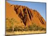 Ayers Rock in the Australian Outback-Paul Souders-Mounted Photographic Print