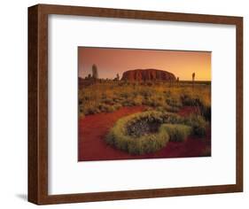 Ayers Rock, Northern Territory, Australia-Doug Pearson-Framed Photographic Print