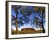 Ayers Rock, Northern Territory, Australia-Doug Pearson-Framed Photographic Print