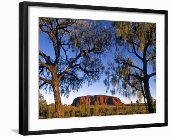 Ayers Rock, Northern Territory, Australia-Doug Pearson-Framed Photographic Print