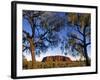 Ayers Rock, Northern Territory, Australia-Doug Pearson-Framed Photographic Print