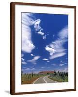 Ayers Rock, Northern Territory, Australia-Doug Pearson-Framed Photographic Print