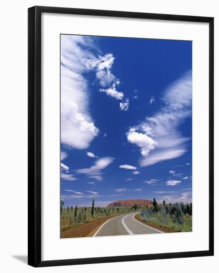 Ayers Rock, Northern Territory, Australia-Doug Pearson-Framed Photographic Print