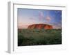 Ayers Rock, Northern Territory, Australia-Alan Copson-Framed Photographic Print