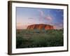 Ayers Rock, Northern Territory, Australia-Alan Copson-Framed Photographic Print