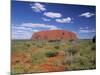 Ayers Rock, Northern Territory, Australia-Alan Copson-Mounted Photographic Print