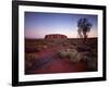 Ayers Rock, Uluru at Sunset-null-Framed Photographic Print