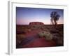 Ayers Rock, Uluru at Sunset-null-Framed Photographic Print