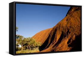 Ayers Rock, Uluru-Kata Tjuta National Park, Australia-Paul Souders-Framed Stretched Canvas