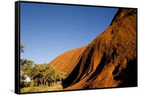 Ayers Rock, Uluru-Kata Tjuta National Park, Australia-Paul Souders-Framed Stretched Canvas