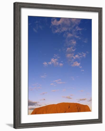 Ayers Rock, Uluru-Kata Tjuta National Park, Northern Territory, Australia, Pacific-Alain Evrard-Framed Photographic Print