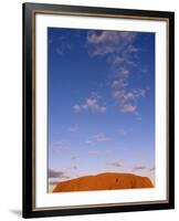 Ayers Rock, Uluru-Kata Tjuta National Park, Northern Territory, Australia, Pacific-Alain Evrard-Framed Photographic Print