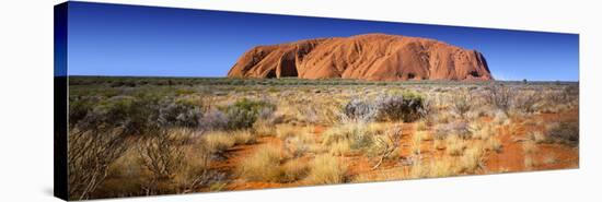 Ayers Rock, Uluru-Kata Tjuta National Park, Northern Territory, Australia-null-Stretched Canvas