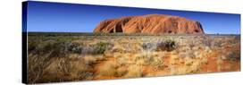Ayers Rock, Uluru-Kata Tjuta National Park, Northern Territory, Australia-null-Stretched Canvas
