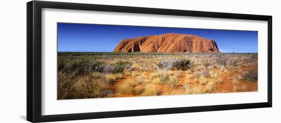 Ayers Rock, Uluru-Kata Tjuta National Park, Northern Territory, Australia-null-Framed Photographic Print