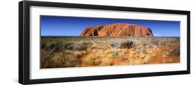 Ayers Rock, Uluru-Kata Tjuta National Park, Northern Territory, Australia-null-Framed Photographic Print