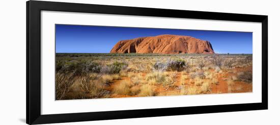 Ayers Rock, Uluru-Kata Tjuta National Park, Northern Territory, Australia-null-Framed Photographic Print