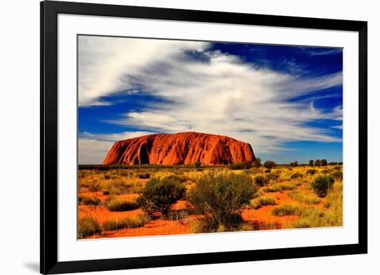 Ayers Rock Uluru Kata Tjuta-null-Framed Premium Giclee Print