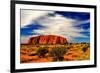 Ayers Rock Uluru Kata Tjuta-null-Framed Premium Giclee Print
