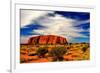 Ayers Rock Uluru Kata Tjuta-null-Framed Premium Giclee Print