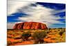 Ayers Rock Uluru Kata Tjuta-null-Mounted Art Print