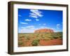 Ayers Rock, Uluru National Park, Northern Territory, Australia-Hans Peter Merten-Framed Photographic Print