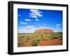 Ayers Rock, Uluru National Park, Northern Territory, Australia-Hans Peter Merten-Framed Photographic Print
