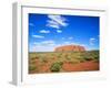 Ayers Rock, Uluru National Park, Northern Territory, Australia-Hans Peter Merten-Framed Photographic Print