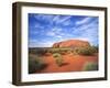 Ayers Rock, Uluru National Park, Northern Territory, Australia-Larry Williams-Framed Photographic Print